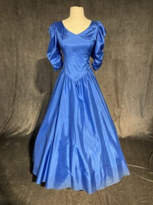 ballgown regency blue