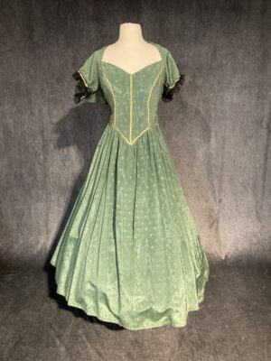 ballgown regency green