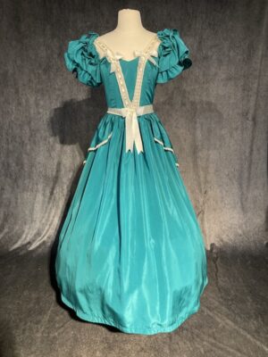 ballgown regency teal