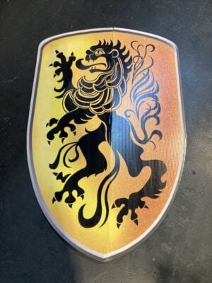 cardboard shield