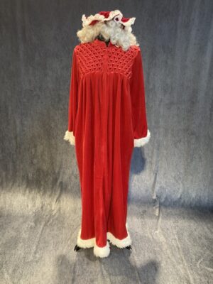 mrs clause nightgown
