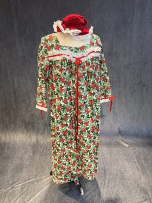 mrs clause nightgown